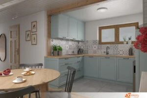 Modern kitchen interior design