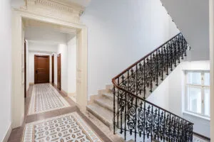 Renovated interior staircase