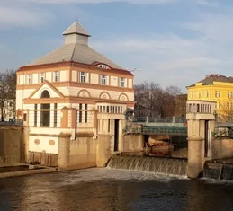 Small hydroelectric power plant