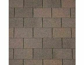 Detailní pohled na texturu asfaltových střešních šindele.