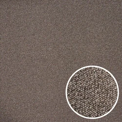 Detailní záběr na hnědý texturovaný povrch koberce.